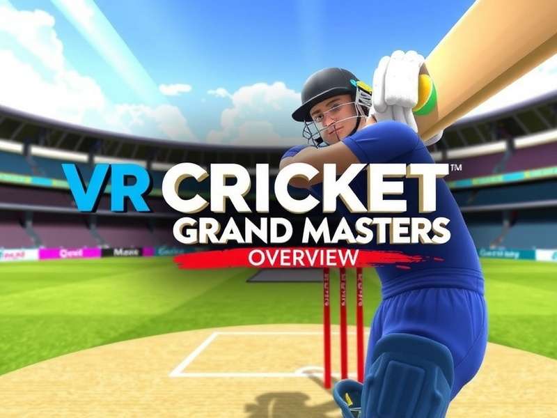 VR Cricket Grand Masters Game Overview